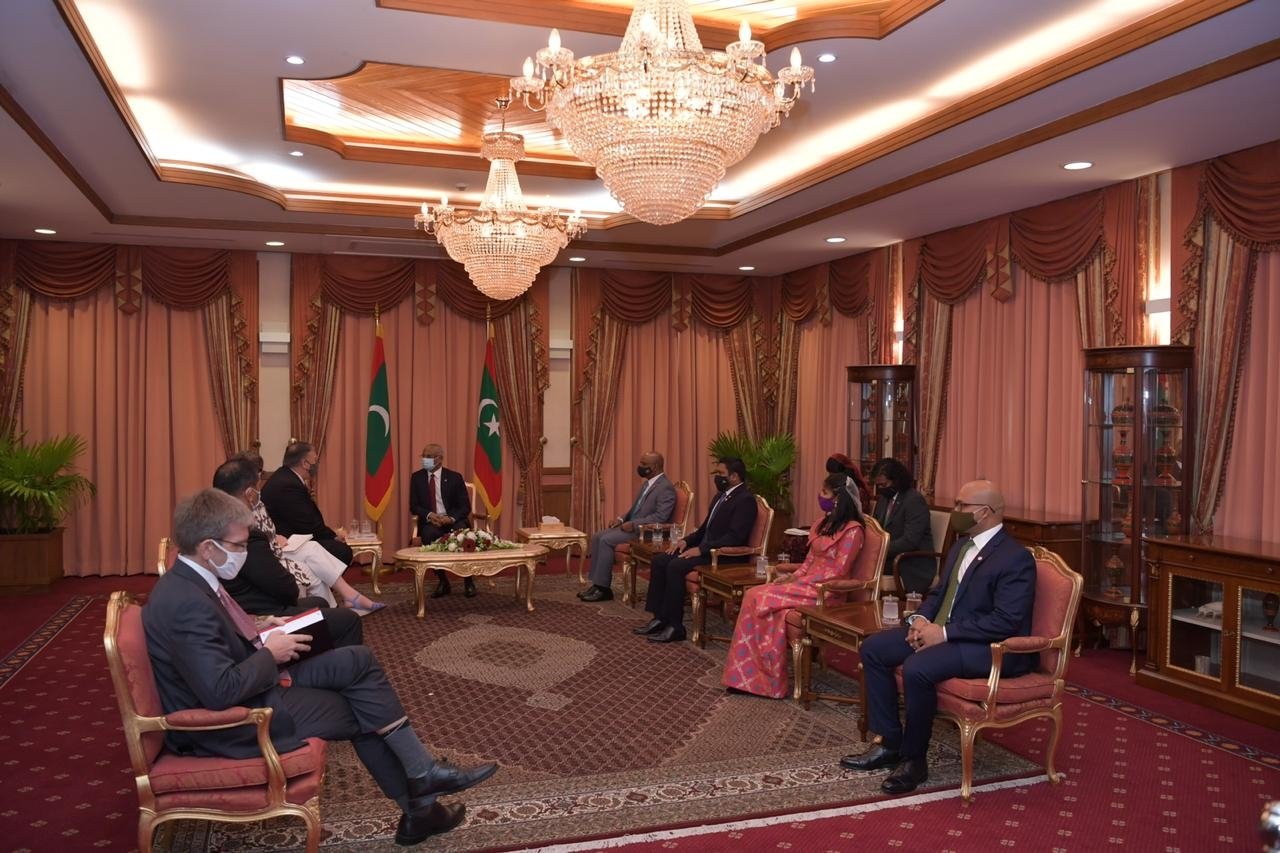 އެމެރިކާގެ ޚާރިޖީ ވަޒީރުގެ ތާރީޚީ ދަތުރުފުޅު