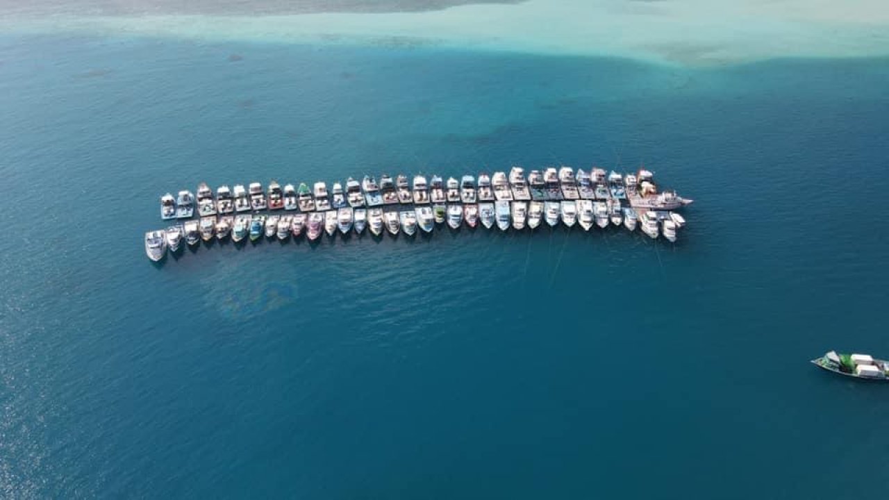 ބޮޑު ކަންނެލީގެ މަސްވެރިން އަޑުއުފުލުން ކަނޑުމަތީގައި