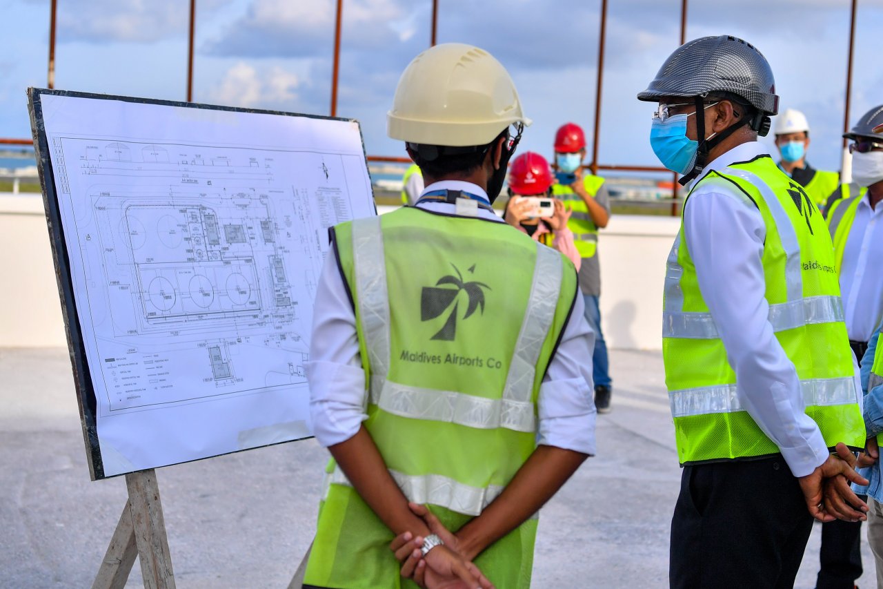 ވީއައިއޭގައި ހިންގާ ތަރައްގީގެ މަޝްރޫއުތައް ރައީސް ސޯލިހު ބައްލަވާލެއްވުން