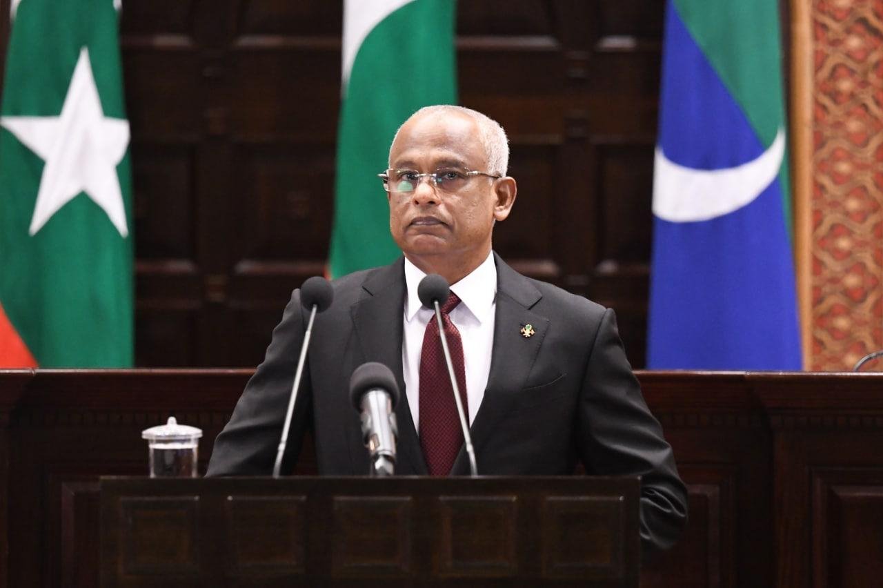 ރައީސް ސޯލިހު 2021 ވަނަ އަހަރުގެ ރިޔާސީ ބަޔާން އިއްވެވުން