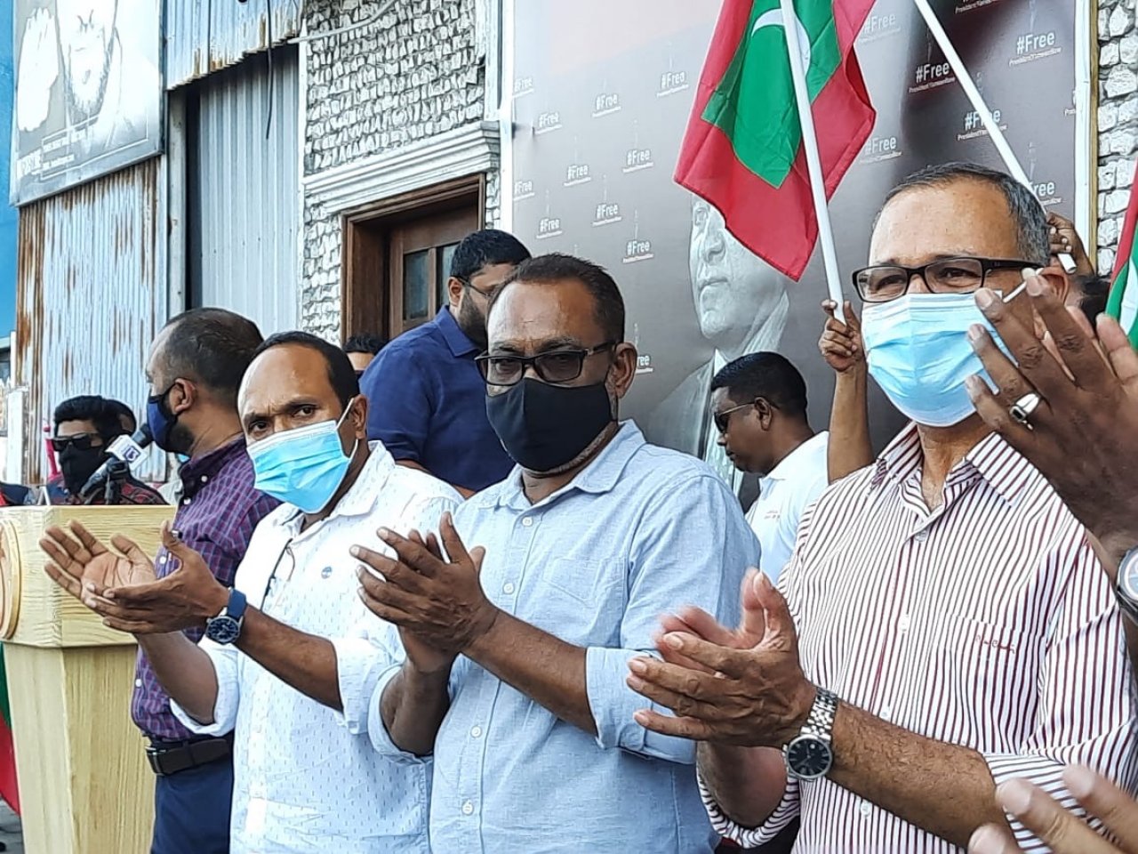 އިދިކޮޅު ކޯލިޝަންގެ ކެމްޕޭން ނިންމާލީ މަގުމަތިން