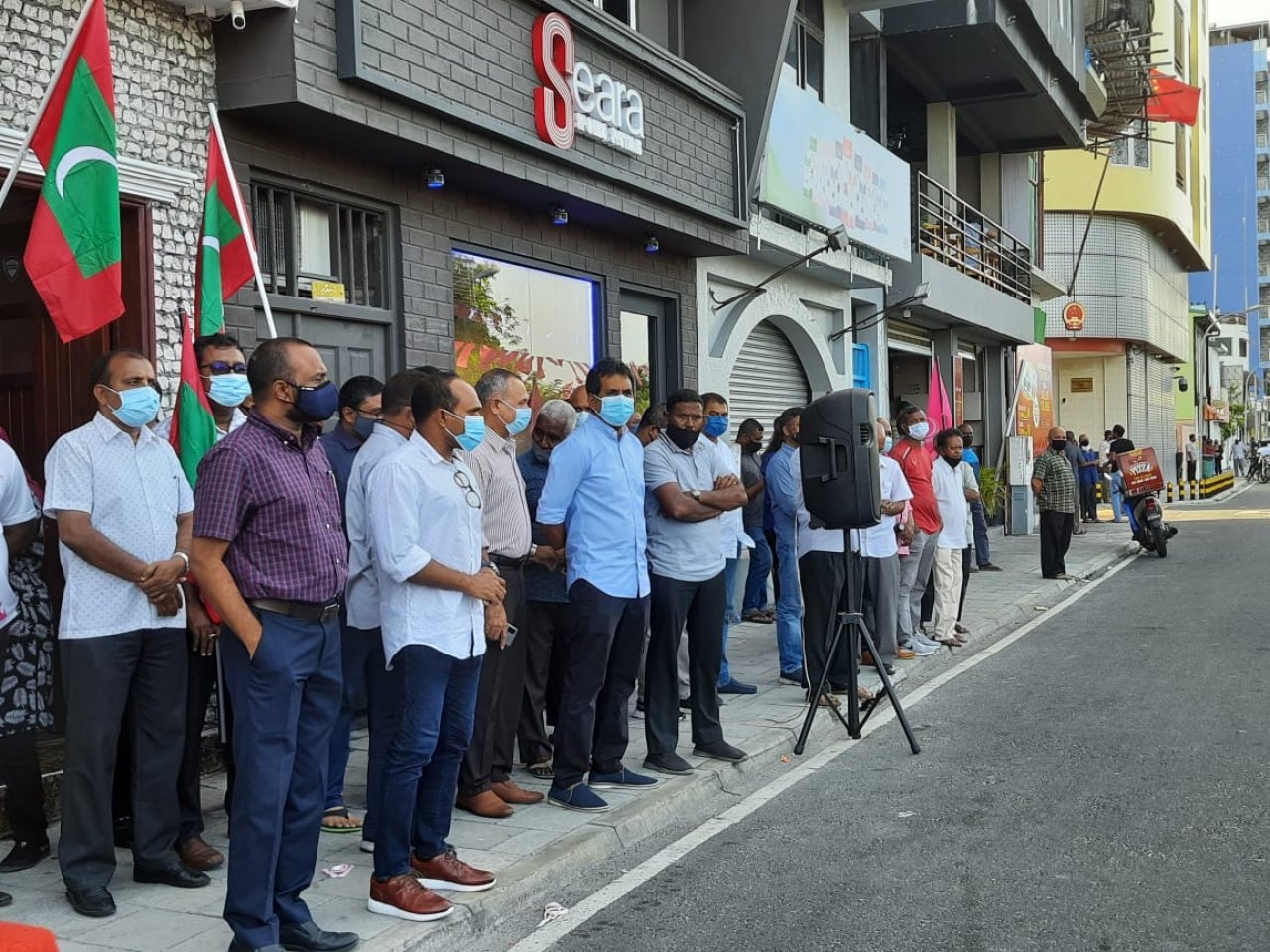 އިދިކޮޅު ކޯލިޝަންގެ ކެމްޕޭން ނިންމާލީ މަގުމަތިން