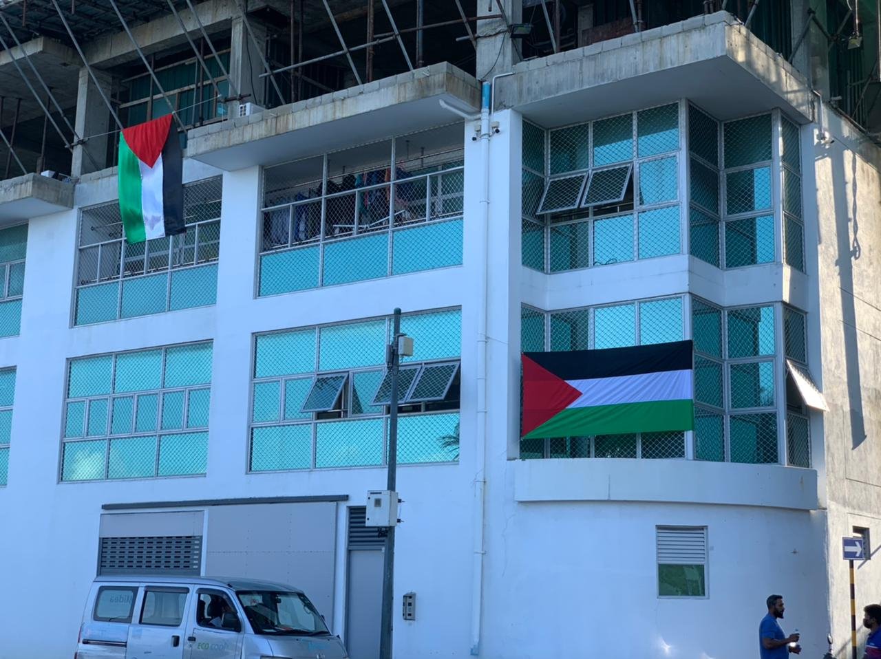 ފަލަސްތީނަށް ދިވެހިން އޮންނަ ލޯބި ދިދައިން ދައްކާލުން