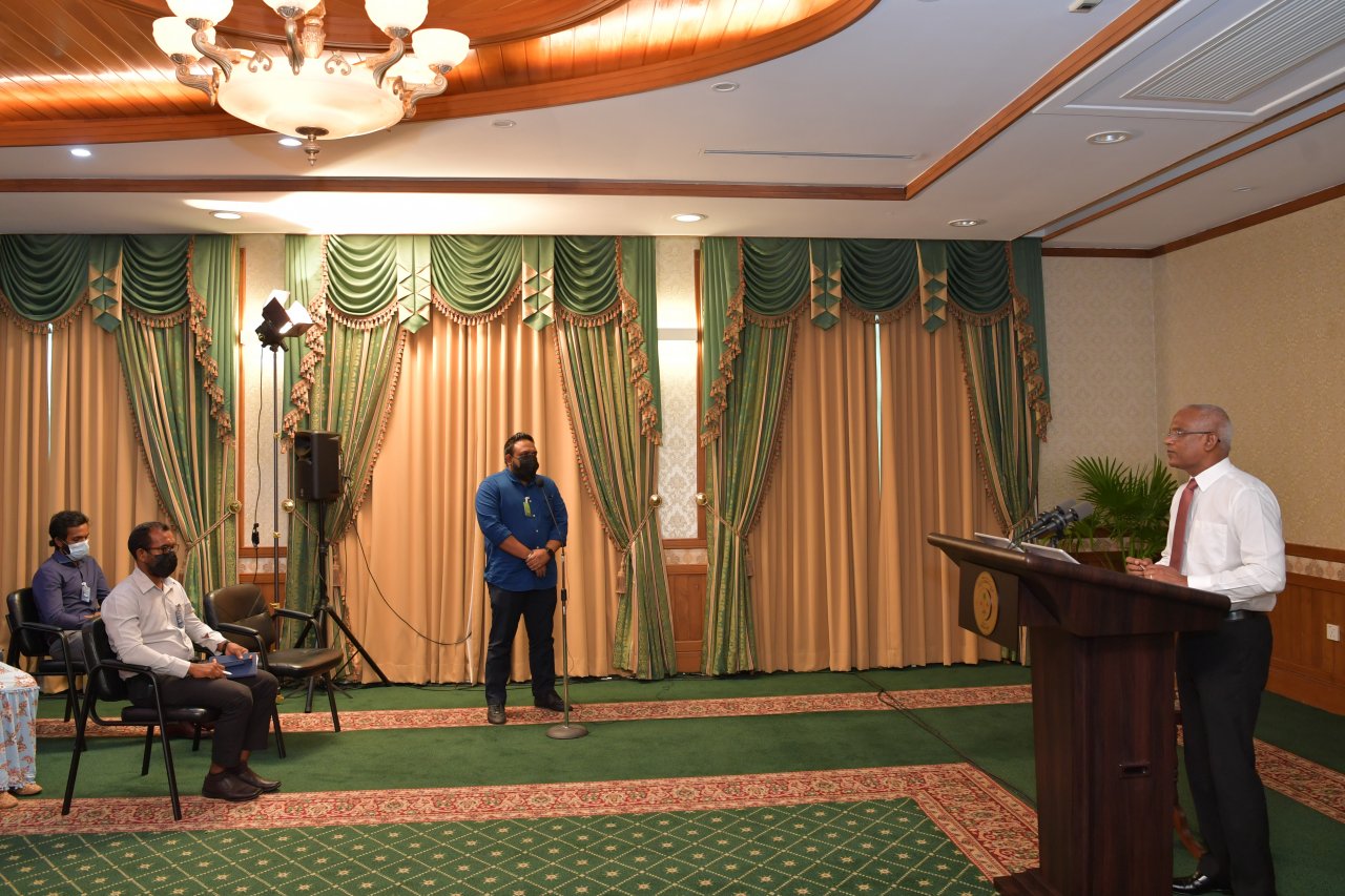 ރައީސް ސޯލިހުގެ ނޫސްކޮންފަރެންސް