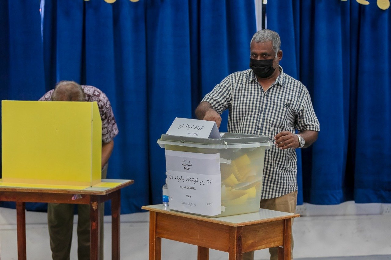 އެމްޑީޕީގެ ފޯރިގަދަ އިންތިހާބުގެ ވޯޓުލުން