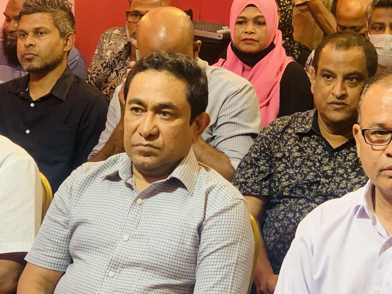 ޖަލުން މިނިވަންވުމަށް ފަހު ރައީސް ޔާމީންގެ ފުރަތަމަ ބައްދަލުވުން