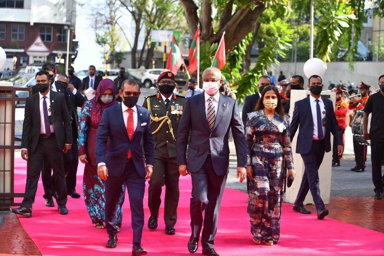 ރައީސް ސޯލިހު 2022 ވަނަ އަހަރުގެ ރިޔާސީ ބަޔާން އިއްވުން