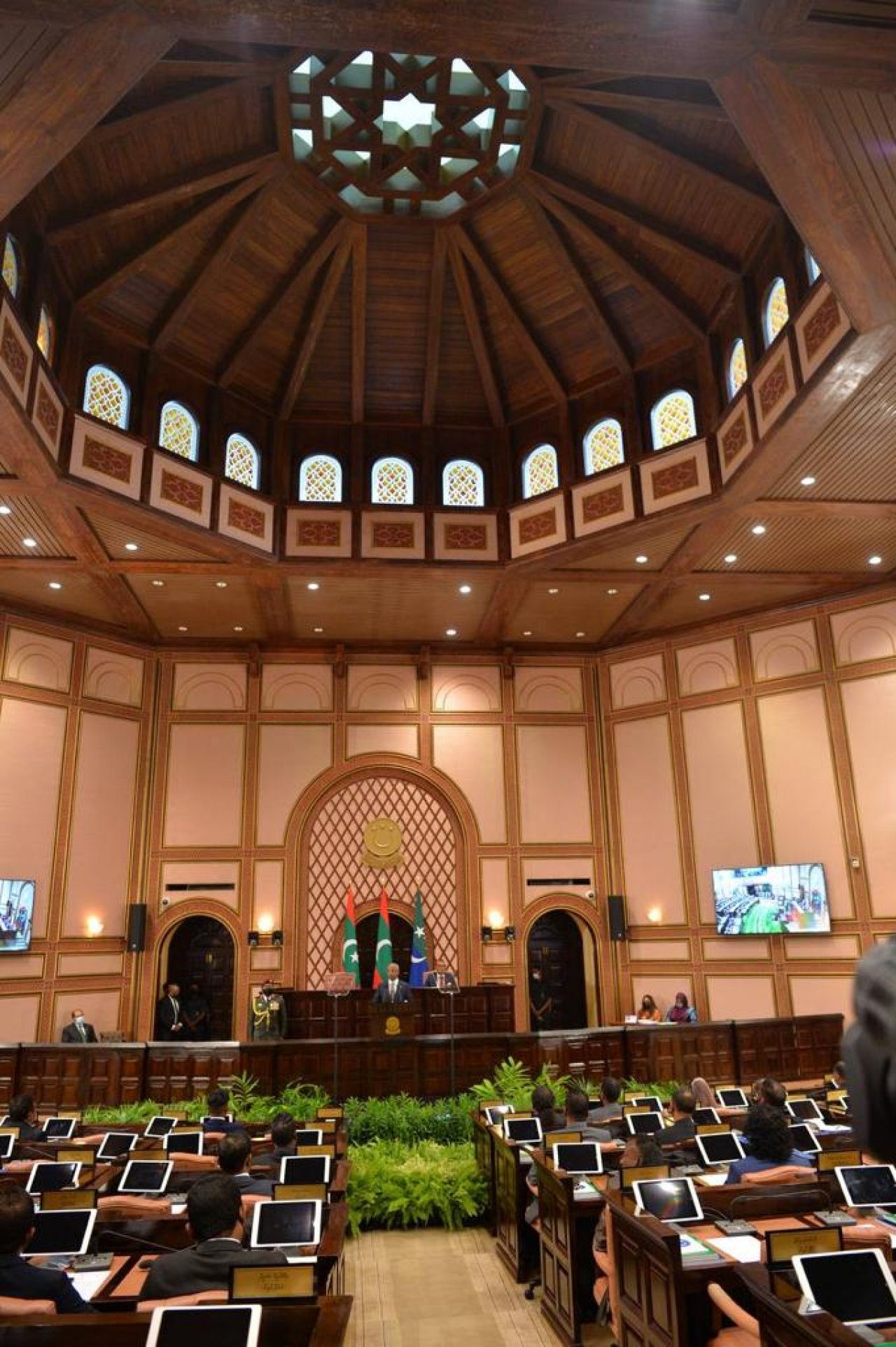 ރައީސް ސޯލިހު 2022 ވަނަ އަހަރުގެ ރިޔާސީ ބަޔާން އިއްވުން