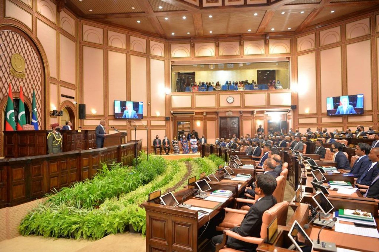 ރައީސް ސޯލިހު 2022 ވަނަ އަހަރުގެ ރިޔާސީ ބަޔާން އިއްވުން