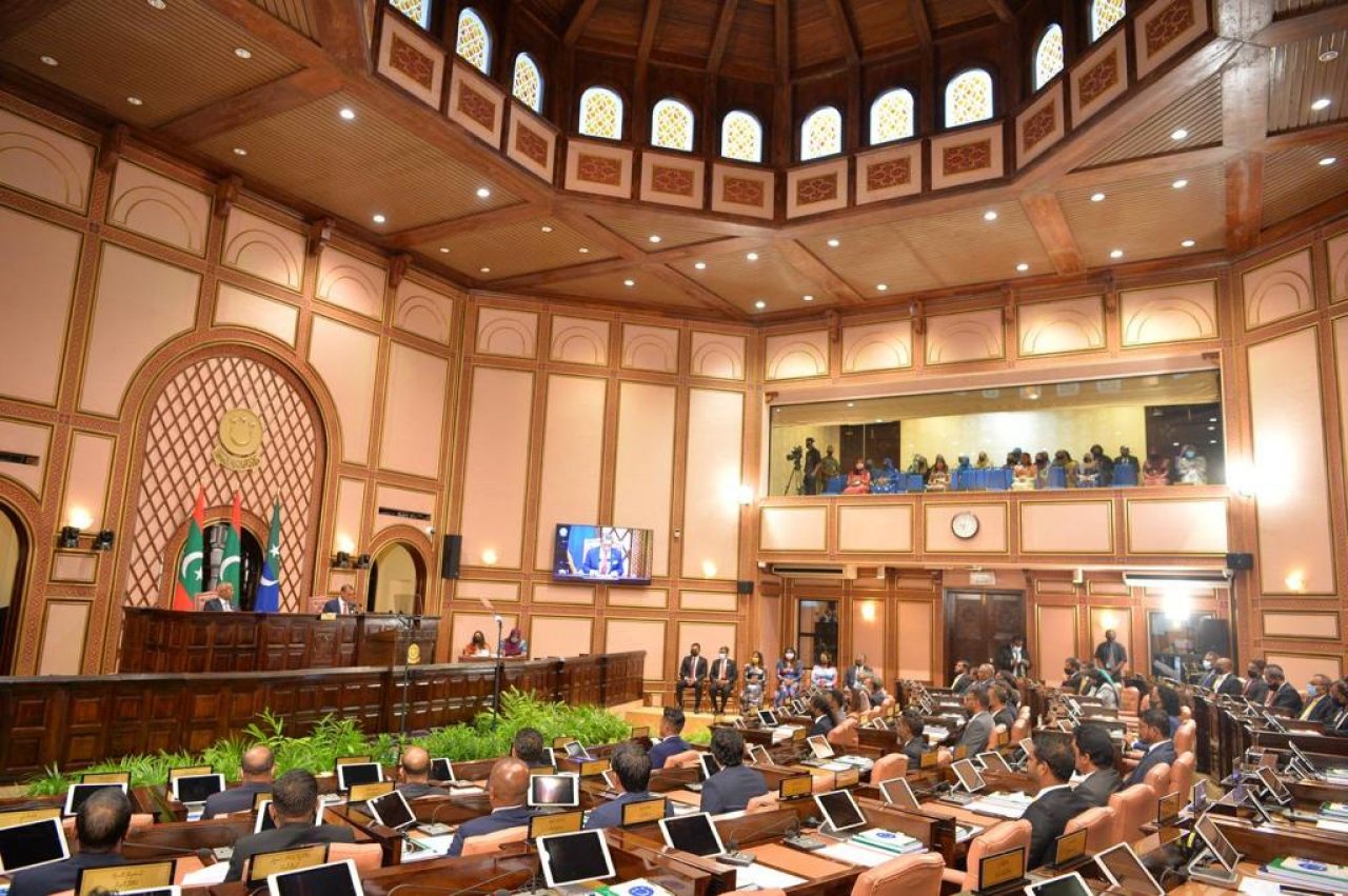 ރައީސް ސޯލިހު 2022 ވަނަ އަހަރުގެ ރިޔާސީ ބަޔާން އިއްވުން