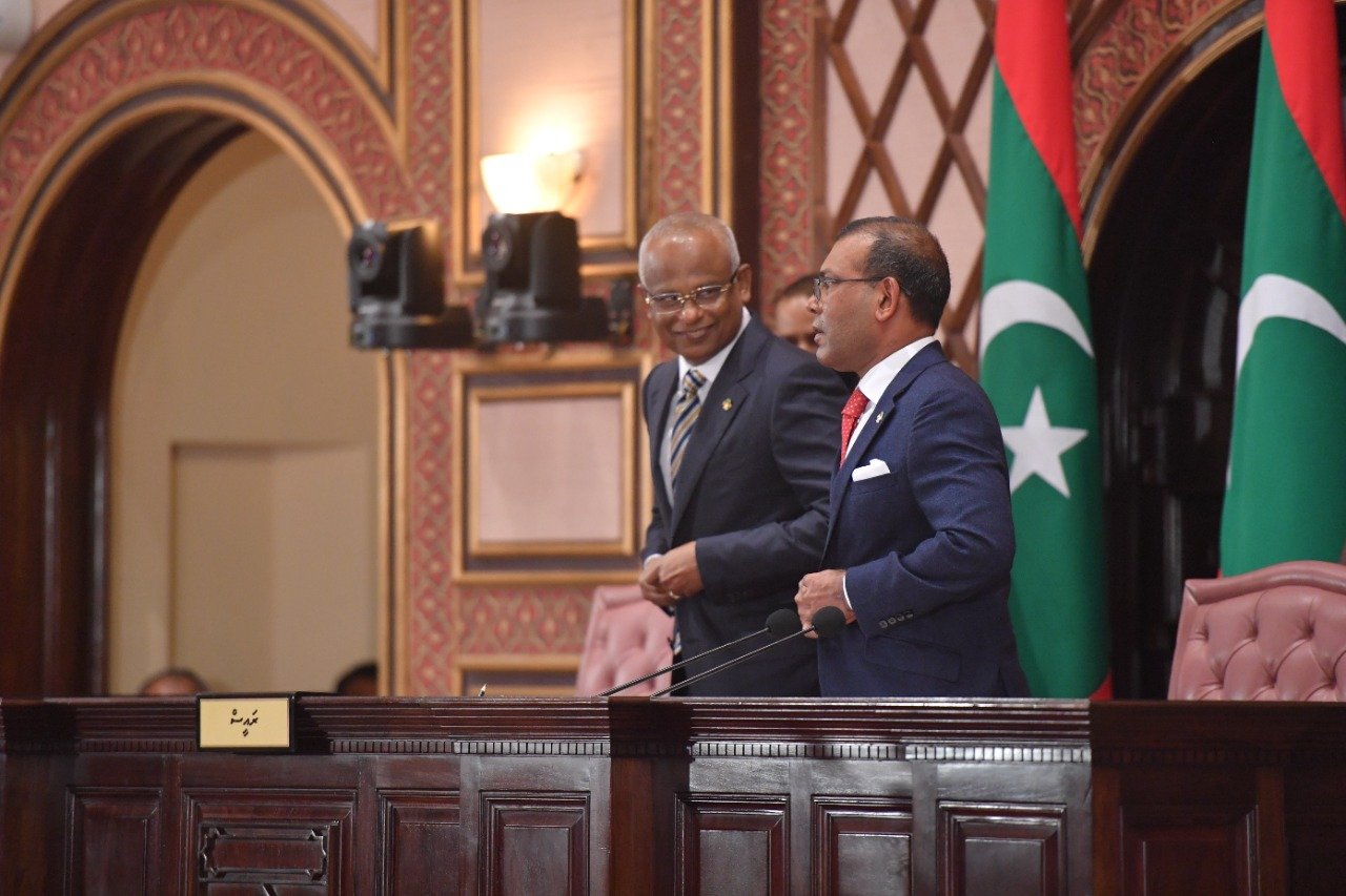 ރައީސް ސޯލިހު 2022 ވަނަ އަހަރުގެ ރިޔާސީ ބަޔާން އިއްވުން