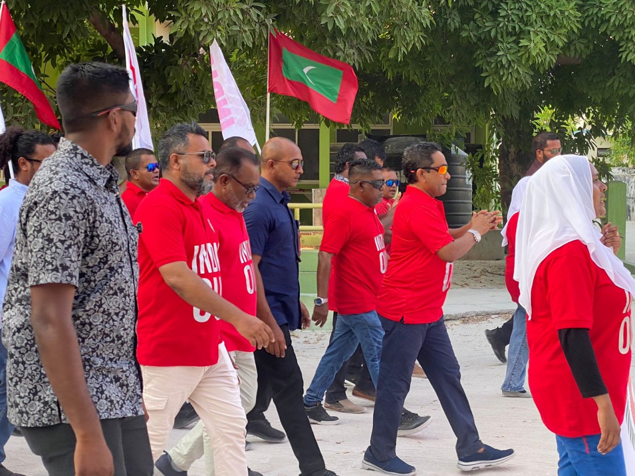ނައިފަރުގައި ޕީޕީއެމް އިން ކުރިޔަށް ގެންދިޔަ 