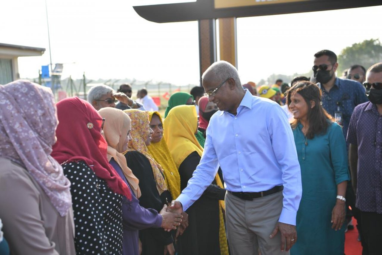 ރައީސް ސޯލިހުގެ ފުވައްމުލަކު ދަތުރުފުޅު