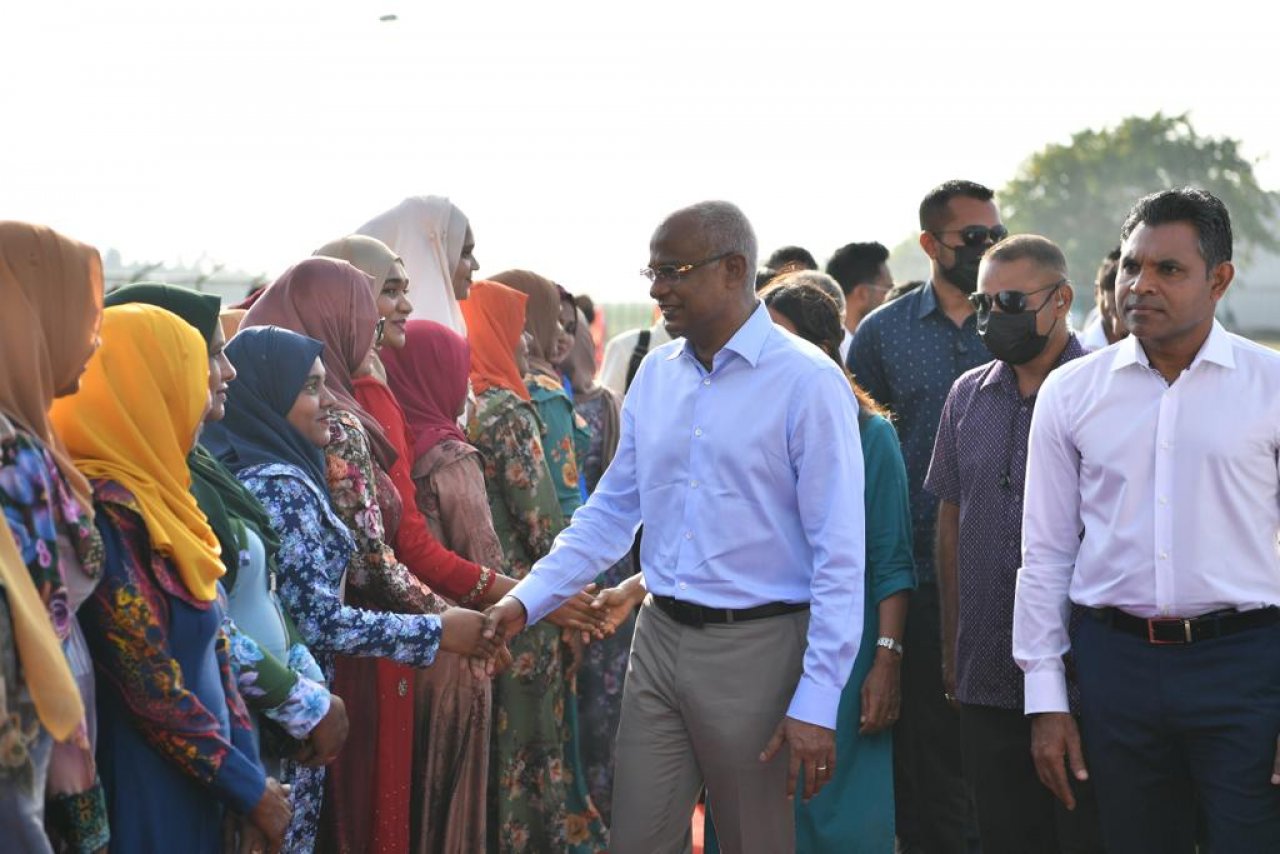 ރައީސް ސޯލިހުގެ ފުވައްމުލަކު ދަތުރުފުޅު