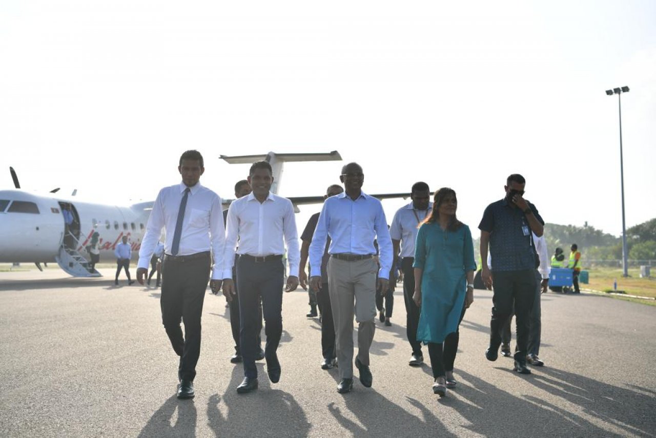 ރައީސް ސޯލިހުގެ ފުވައްމުލަކު ދަތުރުފުޅު