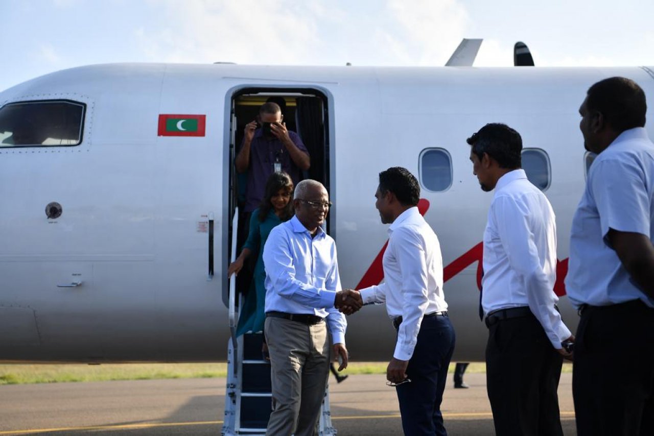 ރައީސް ސޯލިހުގެ ފުވައްމުލަކު ދަތުރުފުޅު