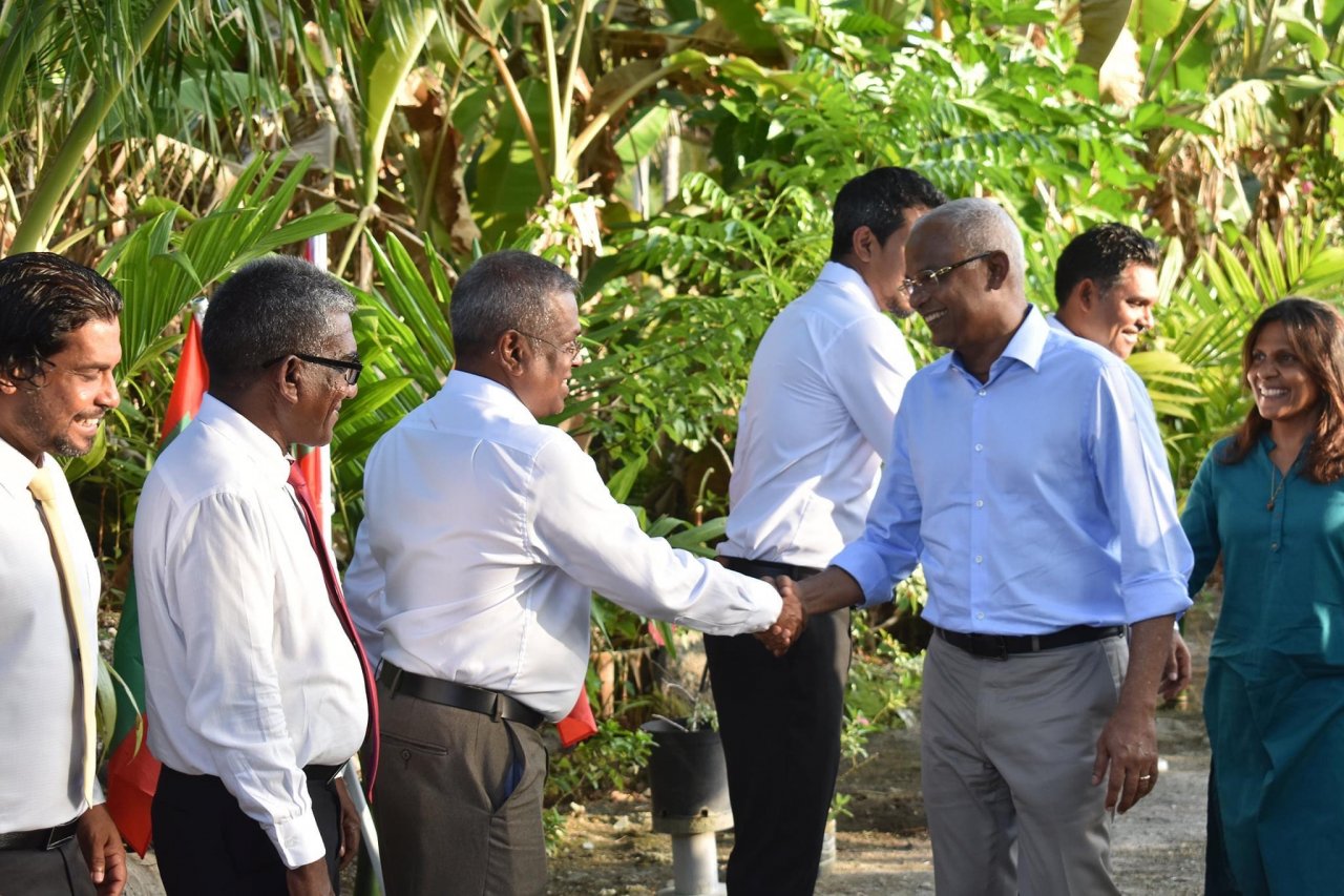 ރައީސް ސޯލިހުގެ ފުވައްމުލަކު ދަތުރުފުޅު