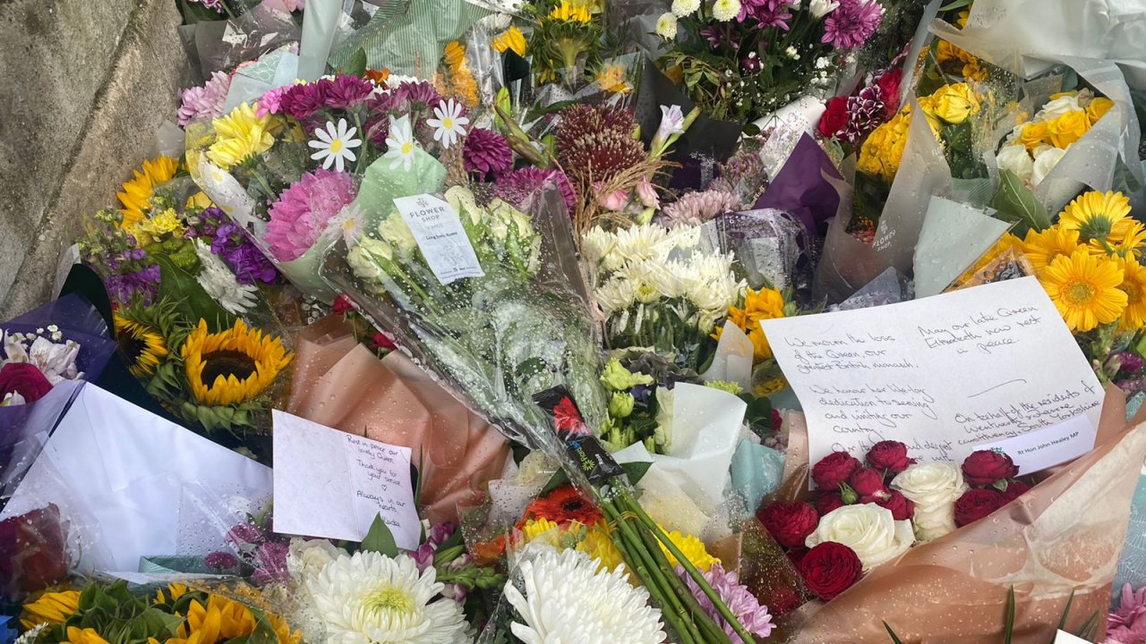 އިނގިރޭސި ރާނީ އެލިޒަބަތު އަވަހާރަވުމުން އެތައް ހާސް ބަޔަކު ބަކިންހަމް ޕެލަސްދޮށުގައި