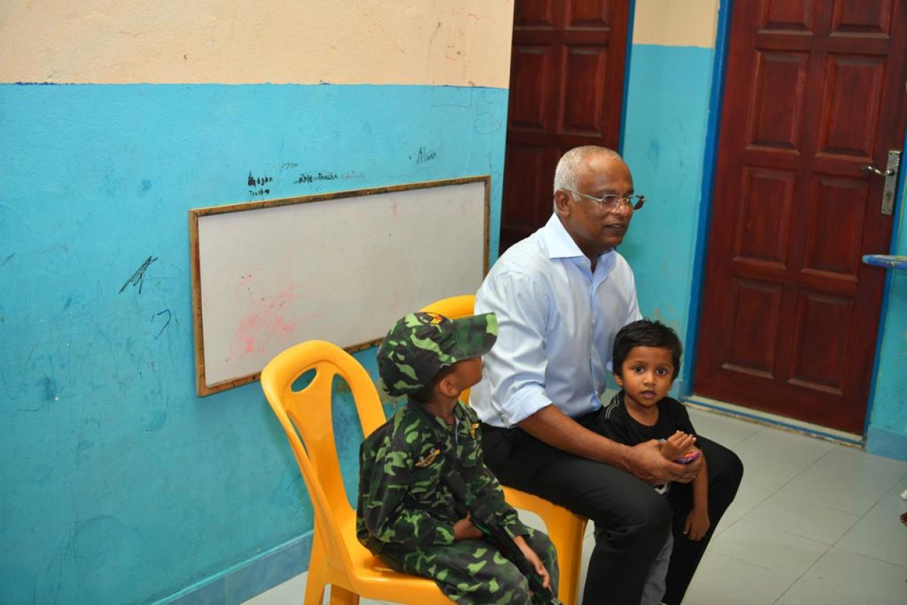 ރައީސް ސޯލިހުގެ ރިޔާސީ ޕްރައިމަރީ ކެމްޕޭން އަތޮޅު ތެރެއިން