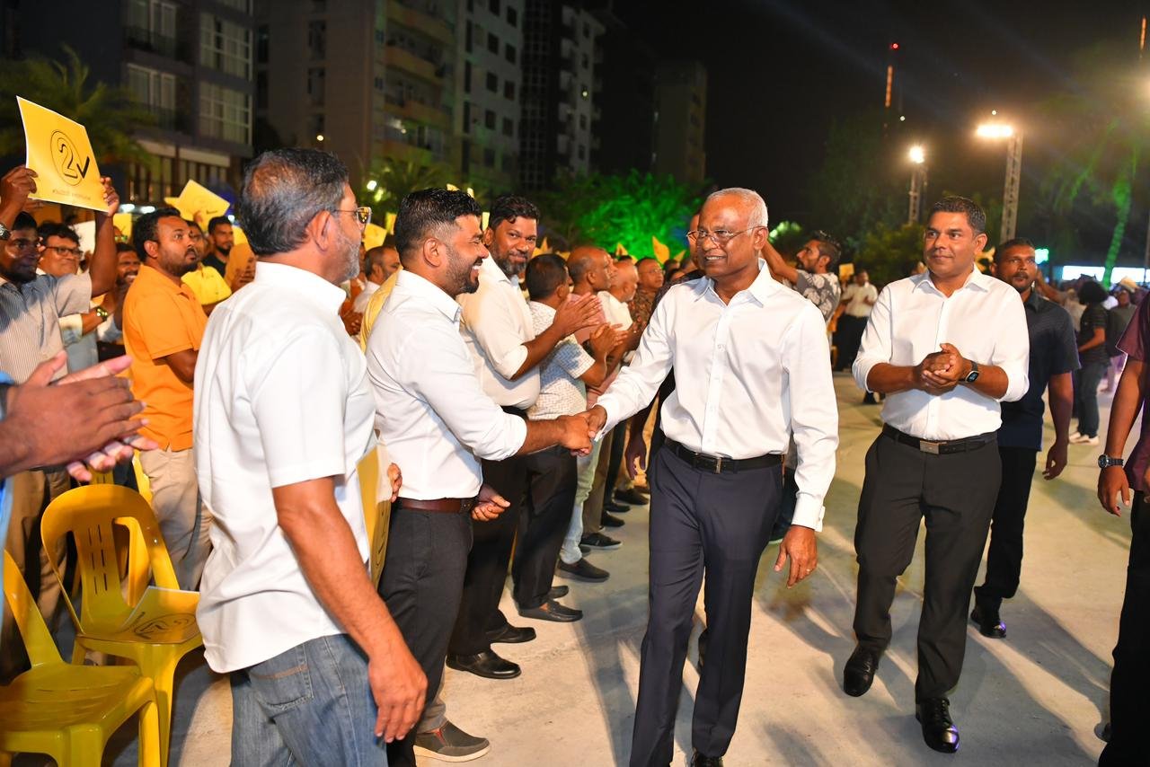 ރައީސް ސޯލިހުގެ ރިޔާސީ ޕްރައިމަރީ ކެމްޕޭންގެ ބޮޑު ޖަލްސާ