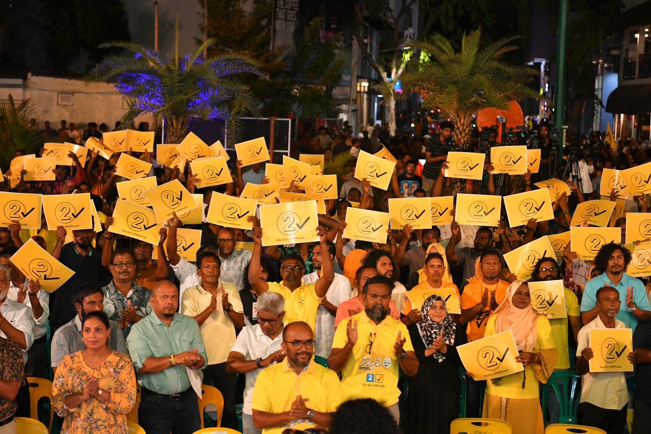 ރައީސް ސޯލިހުގެ ރިޔާސީ ޕްރައިމަރީ ކެމްޕޭންގެ ބޮޑު ޖަލްސާ