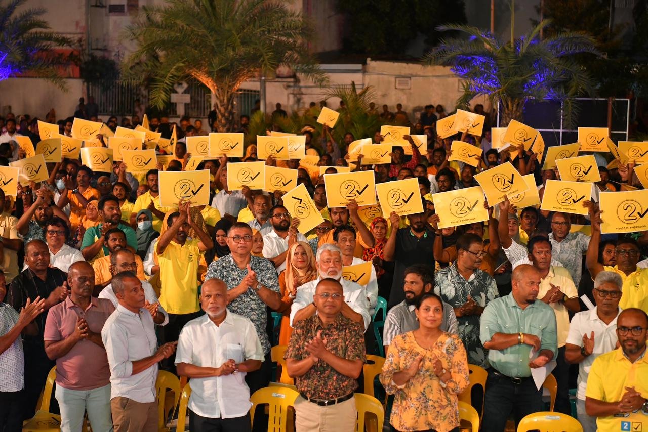 ރައީސް ސޯލިހުގެ ރިޔާސީ ޕްރައިމަރީ ކެމްޕޭންގެ ބޮޑު ޖަލްސާ