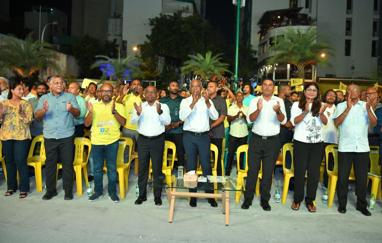 ރައީސް ސޯލިހުގެ ރިޔާސީ ޕްރައިމަރީ ކެމްޕޭންގެ ބޮޑު ޖަލްސާ