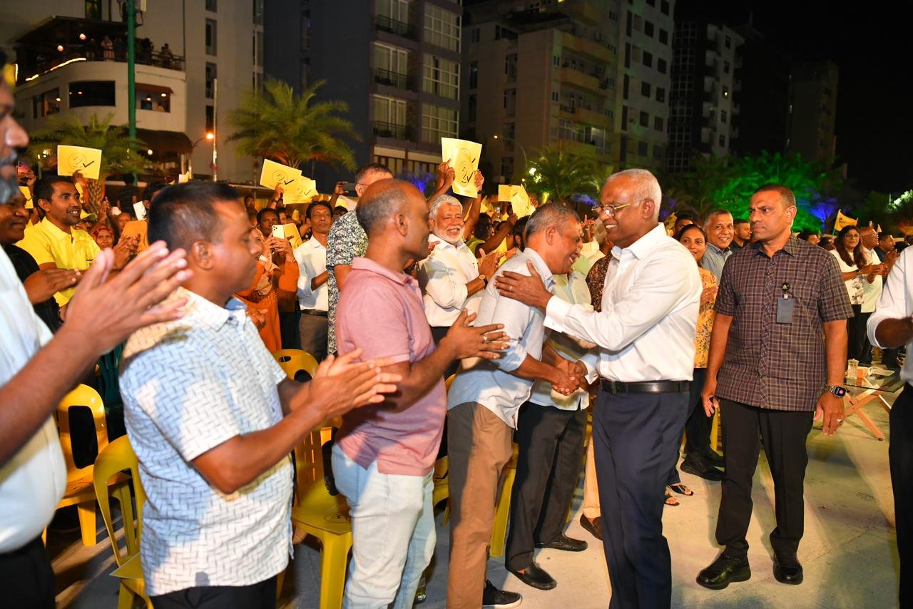 ރައީސް ސޯލިހުގެ ރިޔާސީ ޕްރައިމަރީ ކެމްޕޭންގެ ބޮޑު ޖަލްސާ