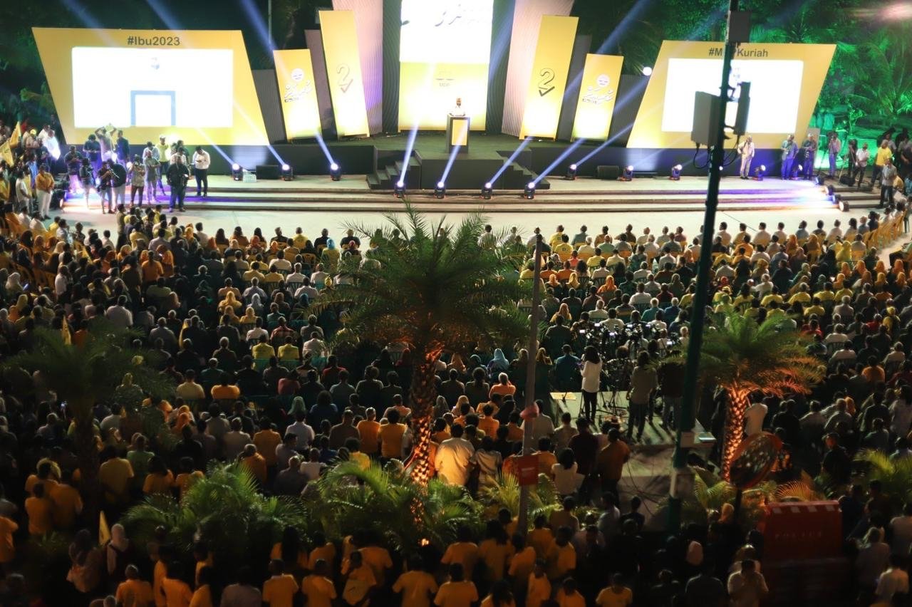 ރައީސް ސޯލިހުގެ ރިޔާސީ ޕްރައިމަރީ ކެމްޕޭންގެ ބޮޑު ޖަލްސާ