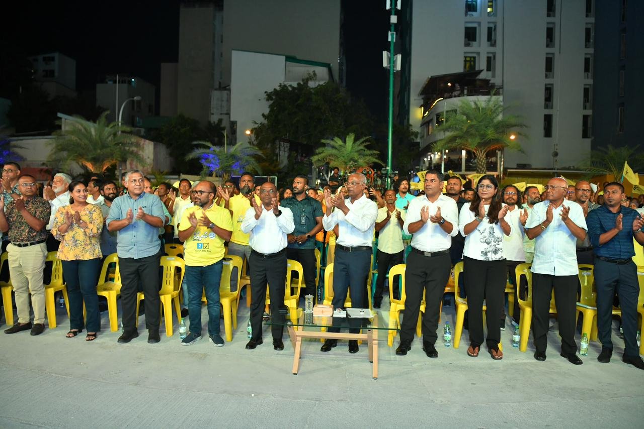 ރައީސް ސޯލިހުގެ ރިޔާސީ ޕްރައިމަރީ ކެމްޕޭންގެ ބޮޑު ޖަލްސާ