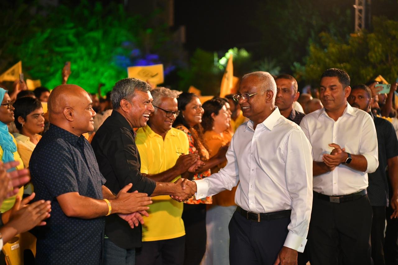 ރައީސް ސޯލިހުގެ ރިޔާސީ ޕްރައިމަރީ ކެމްޕޭންގެ ބޮޑު ޖަލްސާ