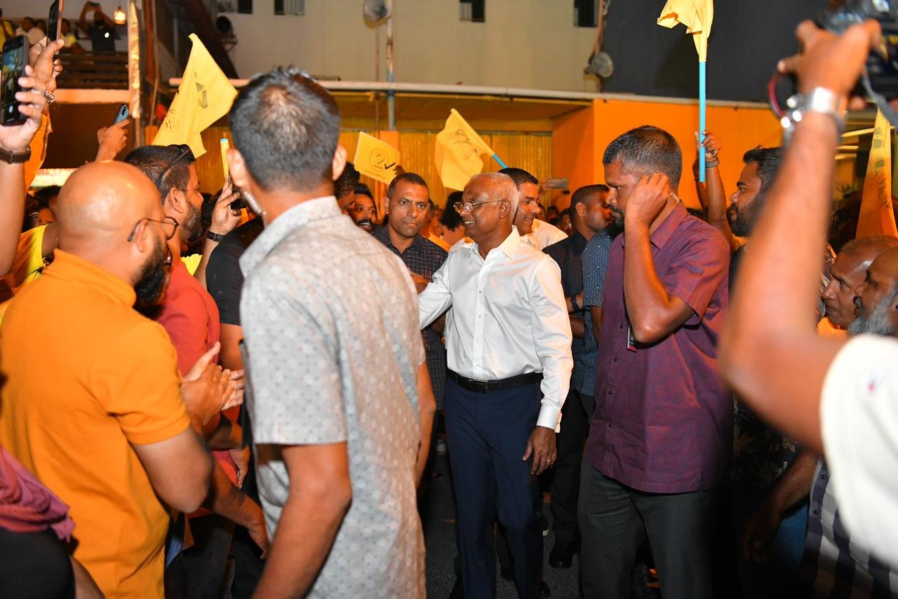 ރައީސް ސޯލިހުގެ ރިޔާސީ ޕްރައިމަރީ ކެމްޕޭންގެ ބޮޑު ޖަލްސާ