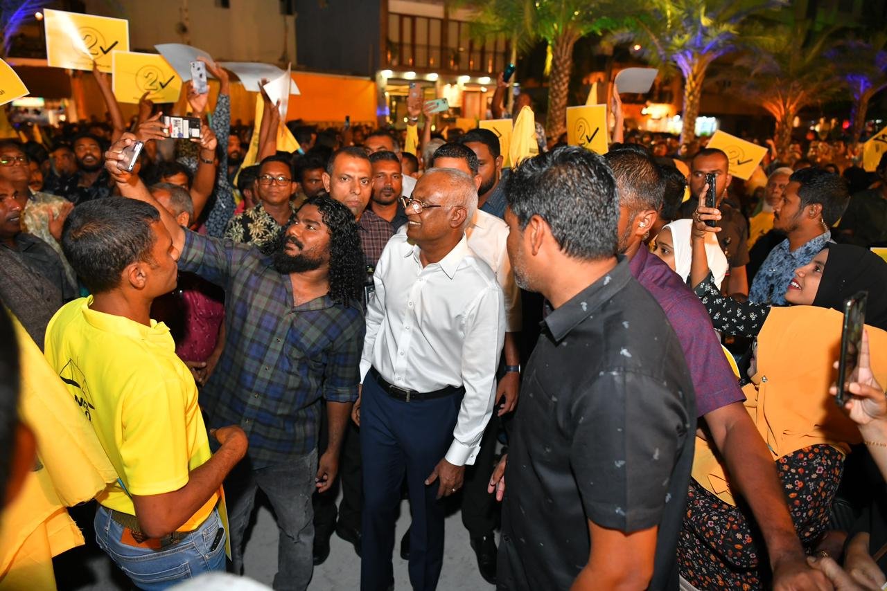 ރައީސް ސޯލިހުގެ ރިޔާސީ ޕްރައިމަރީ ކެމްޕޭންގެ ބޮޑު ޖަލްސާ
