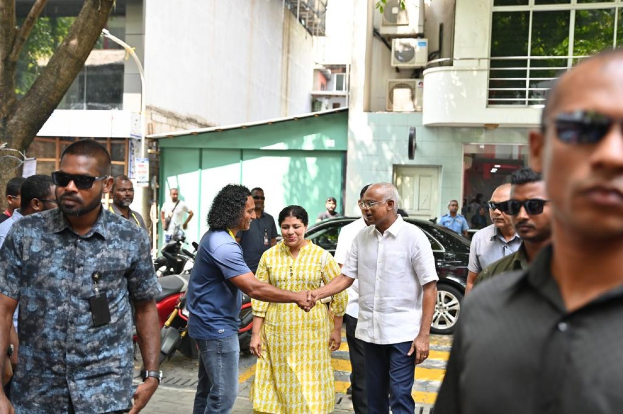 އެމްޑީޕީގެ ރިޔާސީ ޕްރައިމަރީގައި ރައީސް ސޯލިހު ވޯޓުލެއްވުން