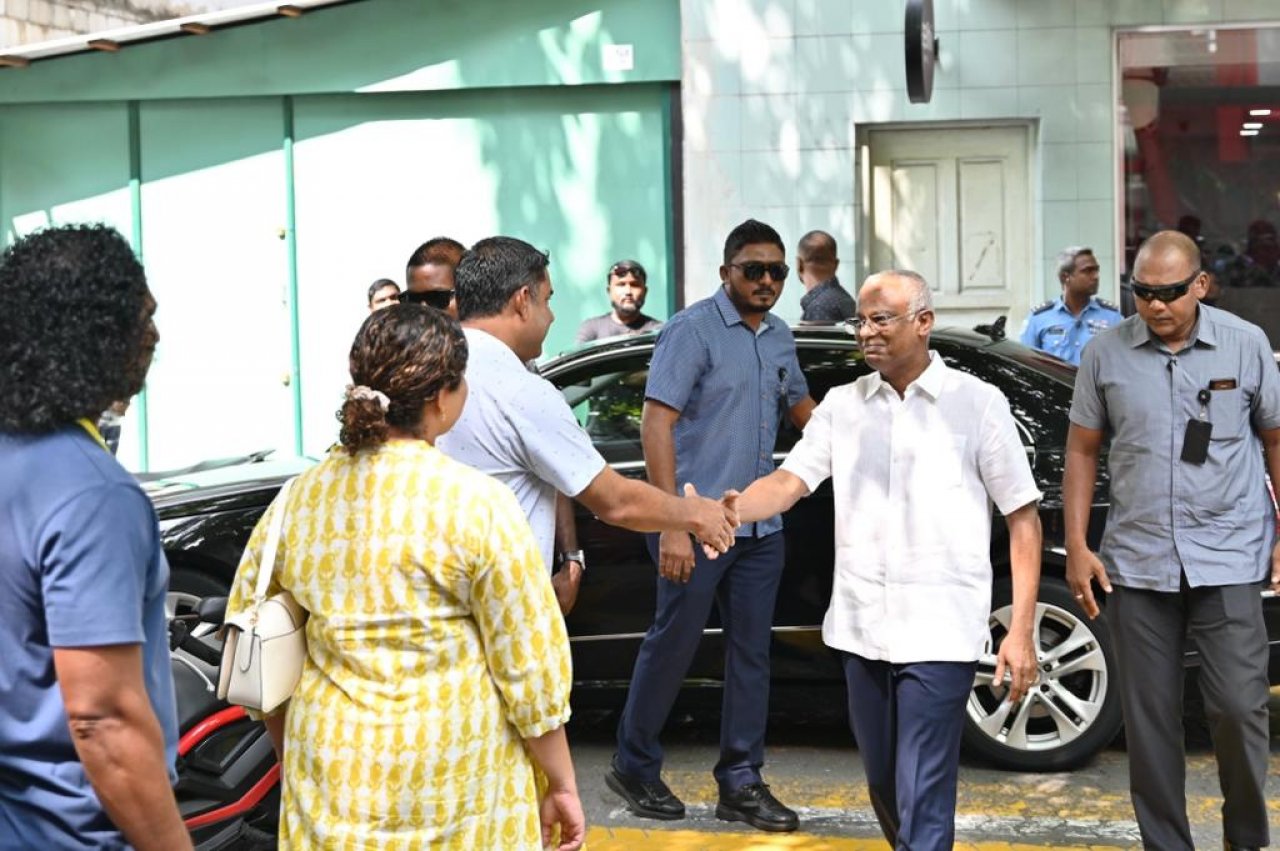 އެމްޑީޕީގެ ރިޔާސީ ޕްރައިމަރީގައި ރައީސް ސޯލިހު ވޯޓުލެއްވުން