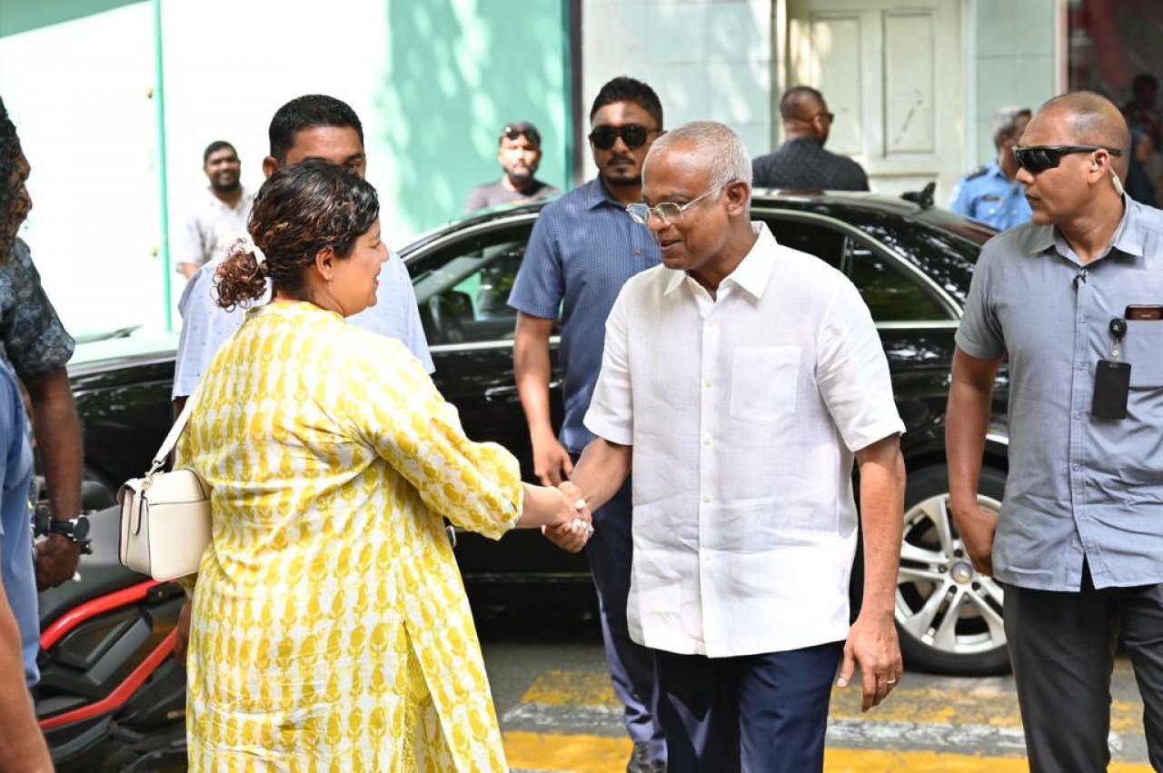އެމްޑީޕީގެ ރިޔާސީ ޕްރައިމަރީގައި ރައީސް ސޯލިހު ވޯޓުލެއްވުން