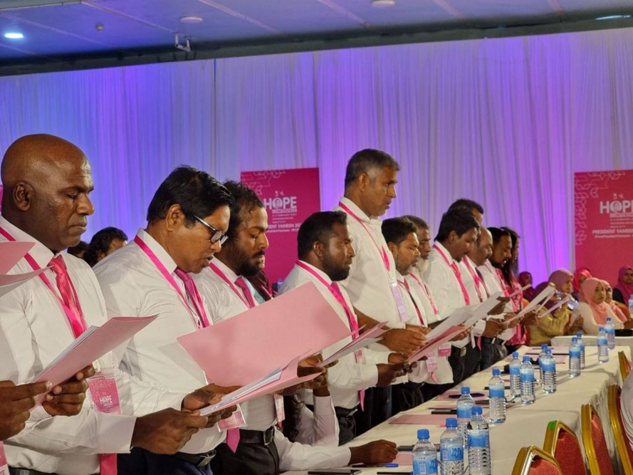 ރިޔާސީ އިންތިހާބަށް ތައްޔާރުވުމަށް ޕީޕީއެމުން ބާއްވާ 