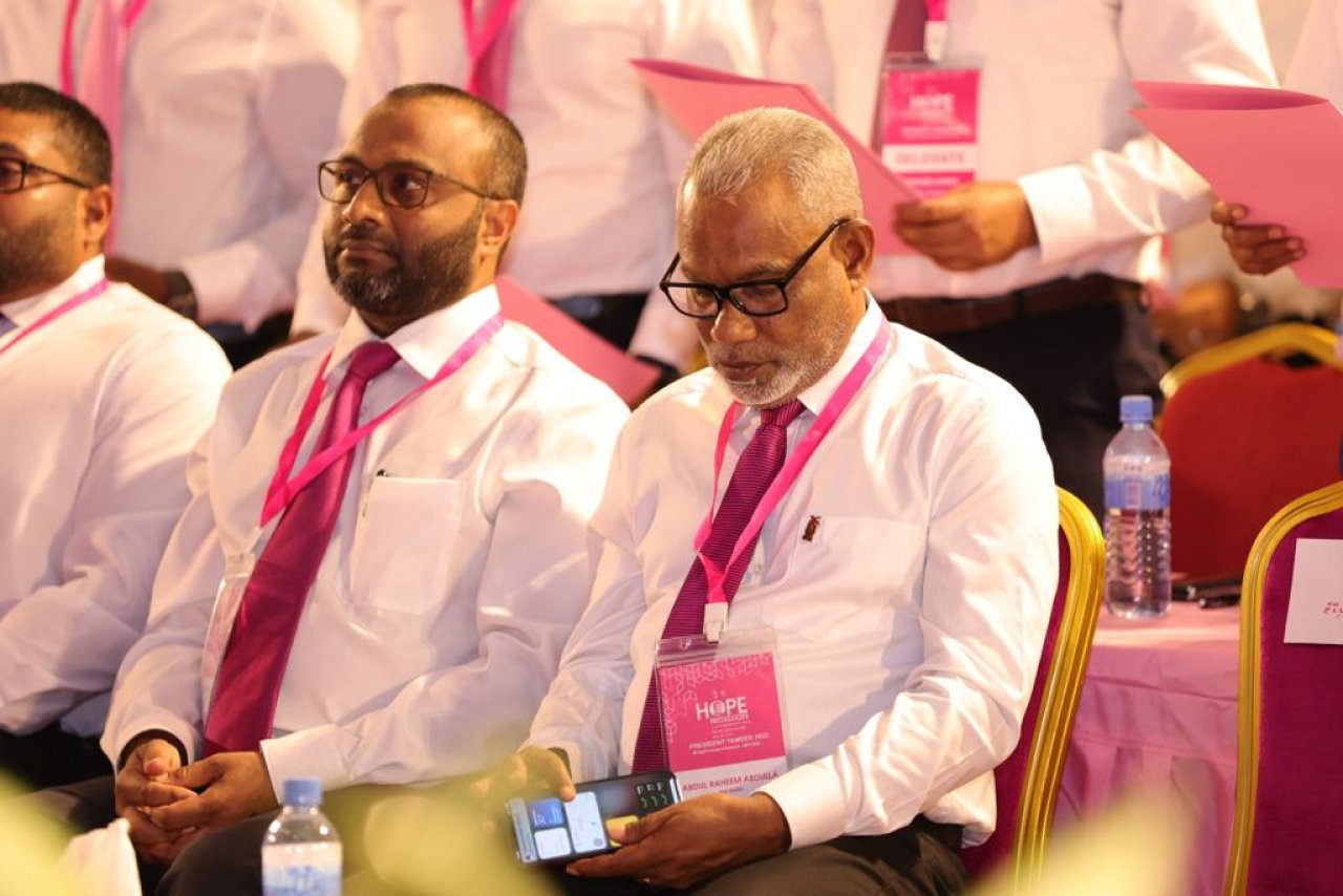 ރިޔާސީ އިންތިހާބަށް ތައްޔާރުވުމަށް ޕީޕީއެމުން ބާއްވާ 