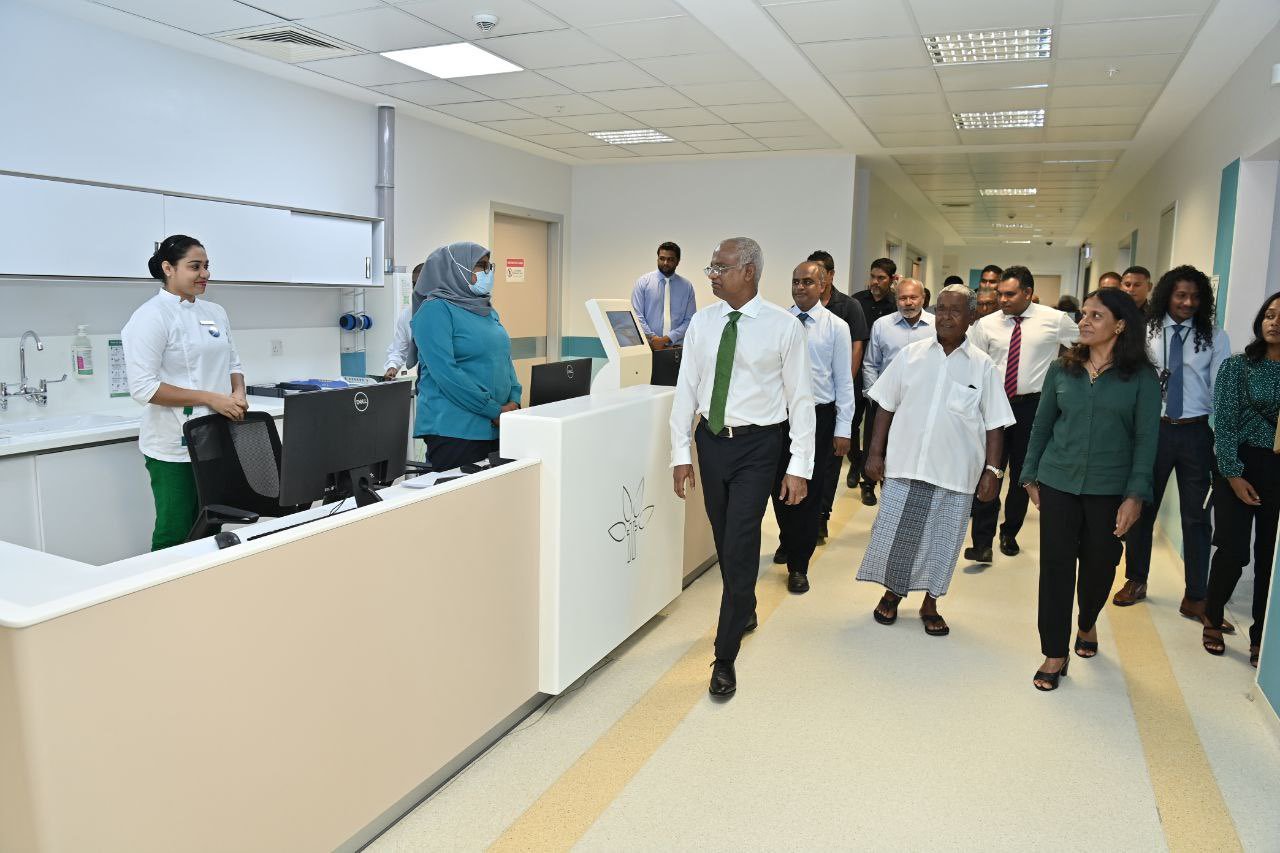 ޓްރީޓޮޕް ހޮސްޕިޓަލްގެ ފާޓިލިޓީ ސެންޓަރާއެކު ތާރީހުގެ ތެރެއަށް