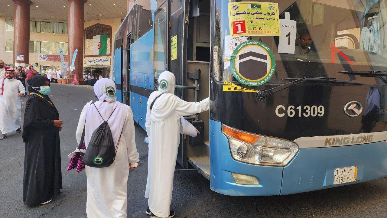 ދިވެހި ހައްޖުވެރިން މިނާގައި