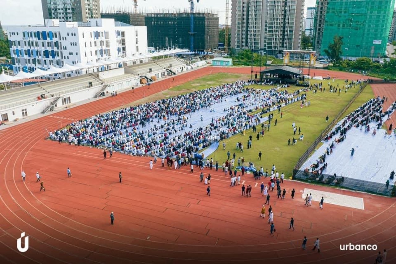 މިއަހަރުގެ އަޟްހާ އީދު ނަމާދުކުރުން