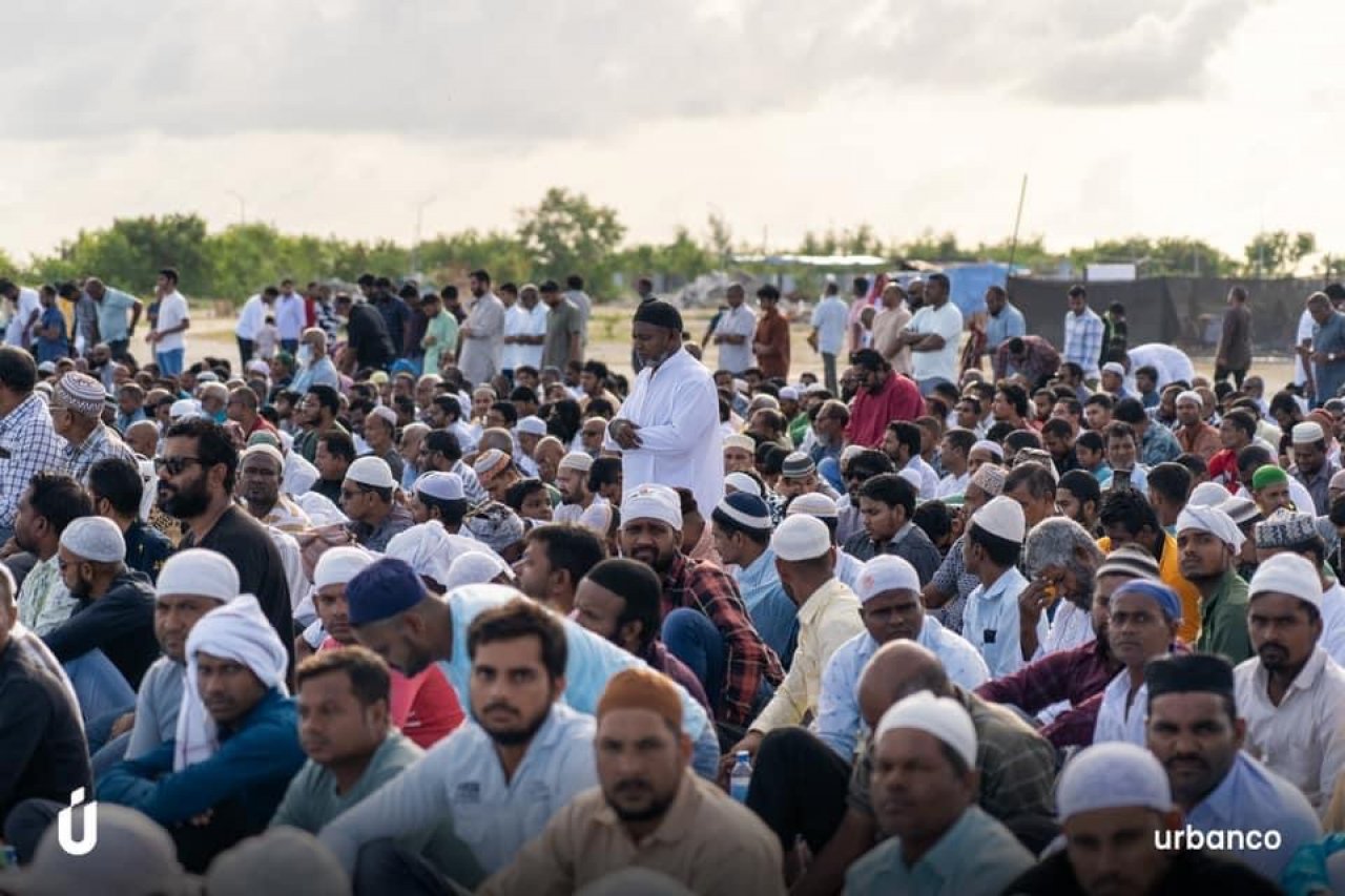 މިއަހަރުގެ އަޟްހާ އީދު ނަމާދުކުރުން