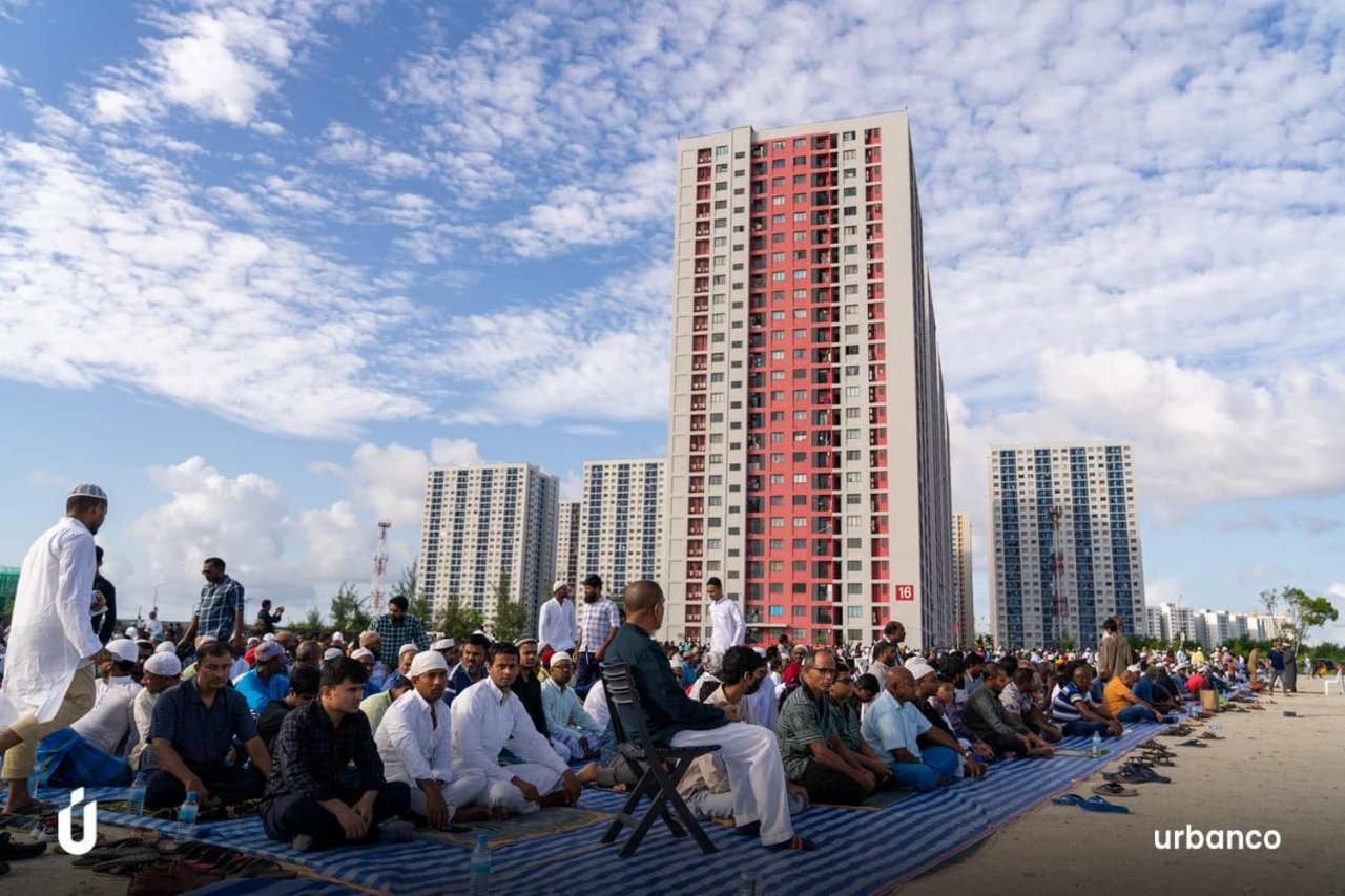 މިއަހަރުގެ އަޟްހާ އީދު ނަމާދުކުރުން