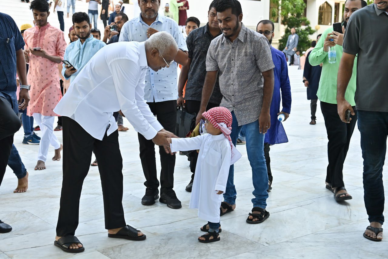 މިއަހަރުގެ އަޟްހާ އީދު ނަމާދުކުރުން