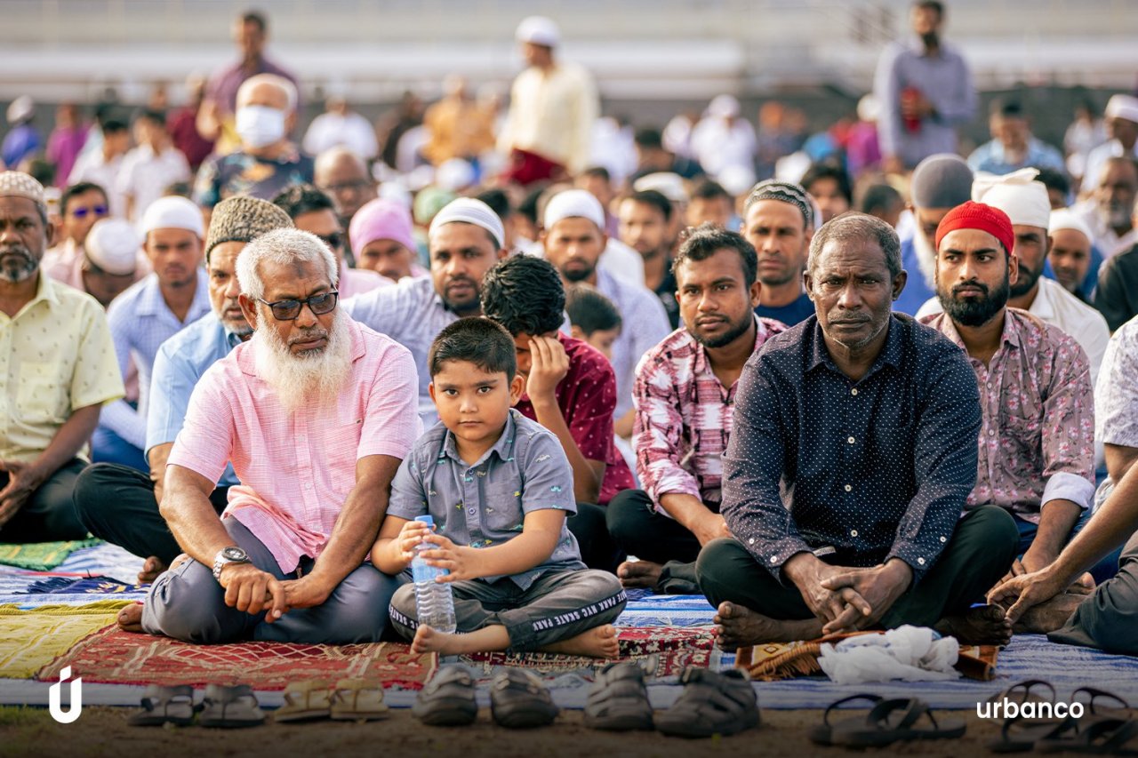 މިއަހަރުގެ އަޟްހާ އީދު ނަމާދުކުރުން