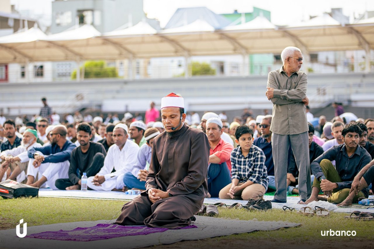 މިއަހަރުގެ އަޟްހާ އީދު ނަމާދުކުރުން