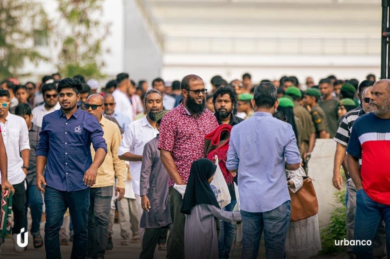 މިއަހަރުގެ އަޟްހާ އީދު ނަމާދުކުރުން