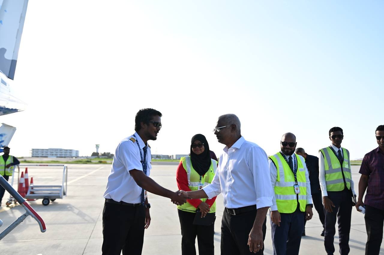 ރިޔާސީ އިންތިހާބުގެ ކެމްޕޭނަށް ރައީސް ސޯލިހު ށ. އަތޮޅަށް