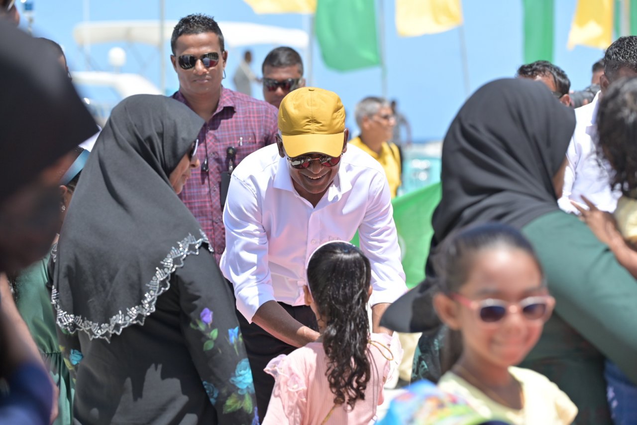 ރިޔާސީ އިންތިހާބުގެ ކެމްޕޭނަށް ރައީސް ސޯލިހު ށ. އަތޮޅަށް