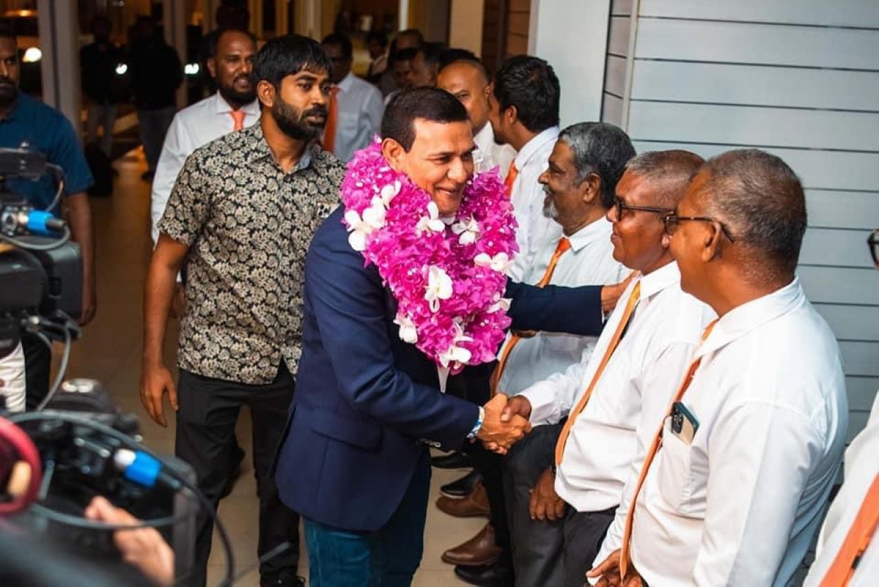 ސަން ސިޔާމް މާލެ ވަޑައިގެންނެވުން